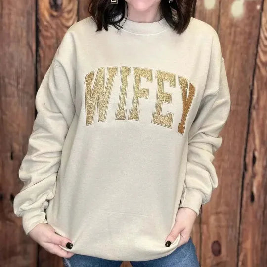 Özelleştirilebilir Simli Anne İçin Sweatshirt