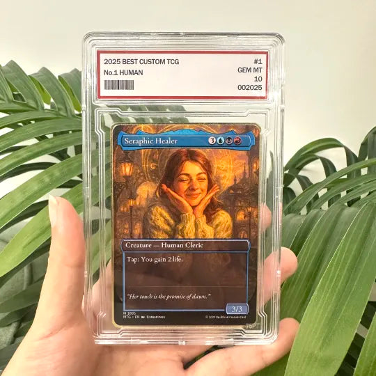 Kişiye Özel Anime Karakter MTG Magic Kartı