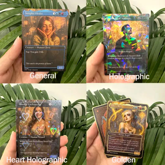 Kişiye Özel Anime Karakter MTG Magic Kartı
