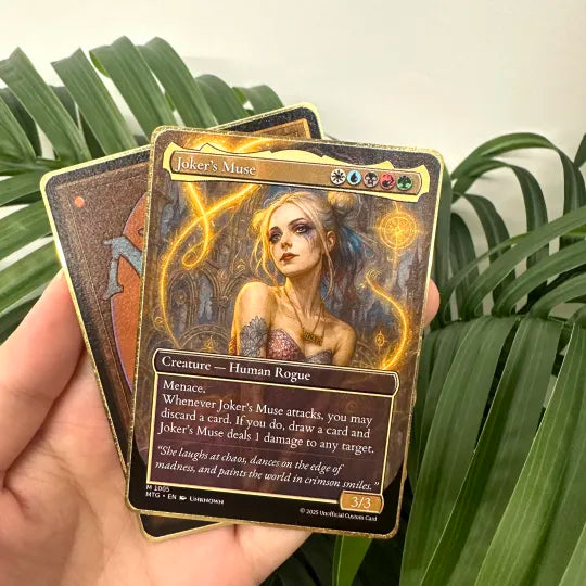 Kişiye Özel Anime Karakter MTG Magic Kartı