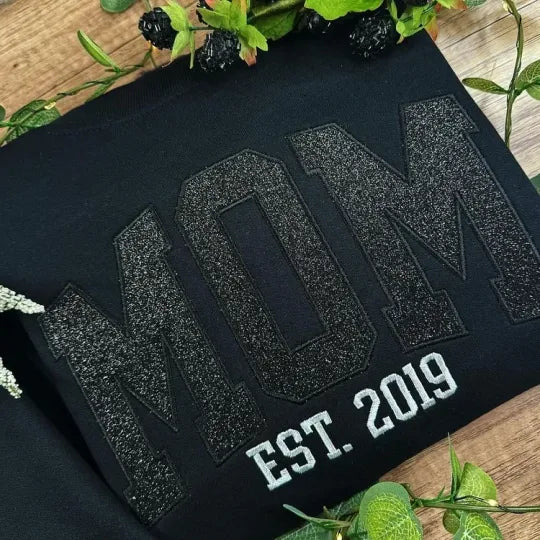 Özelleştirilebilir Simli Anne İçin Sweatshirt