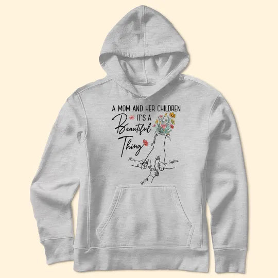 Özelleştirilebilir Anne Ve Çocukları Sweatshirt