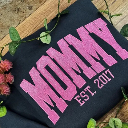 Özelleştirilebilir Simli Anne İçin Sweatshirt