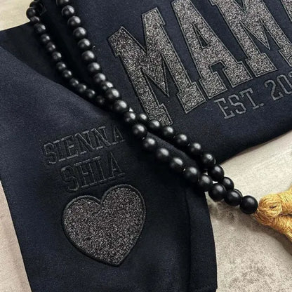Özelleştirilebilir Simli Anne İçin Sweatshirt